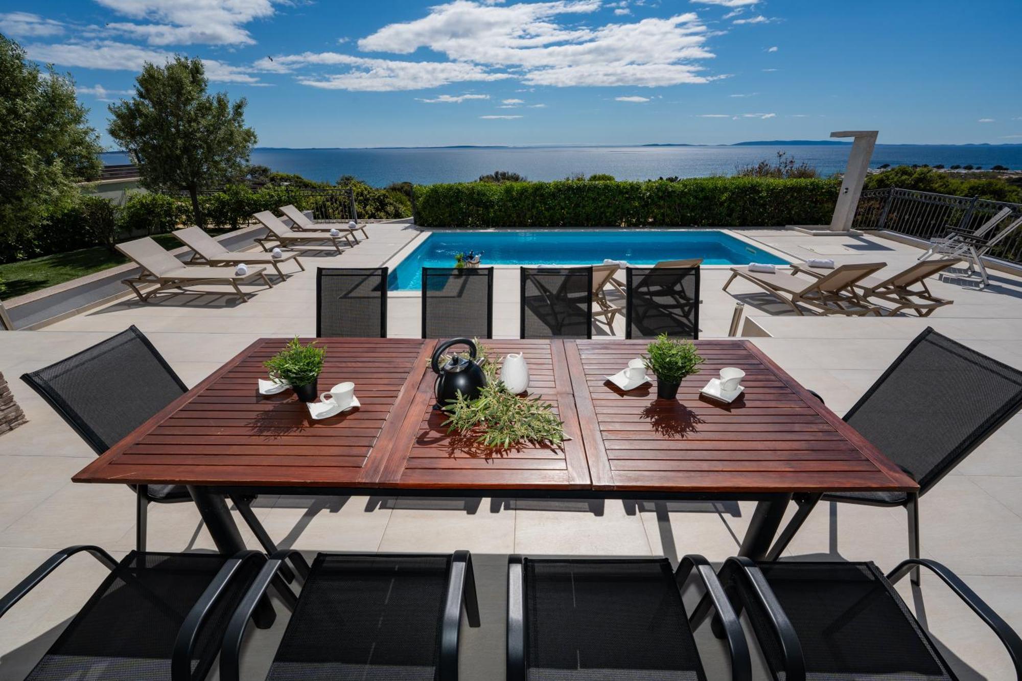 Villas Royal I With Private Pool Novalja Ngoại thất bức ảnh